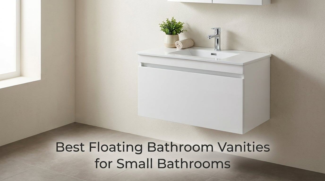 Best Floating Bathroom Vanities for Small Bathrooms