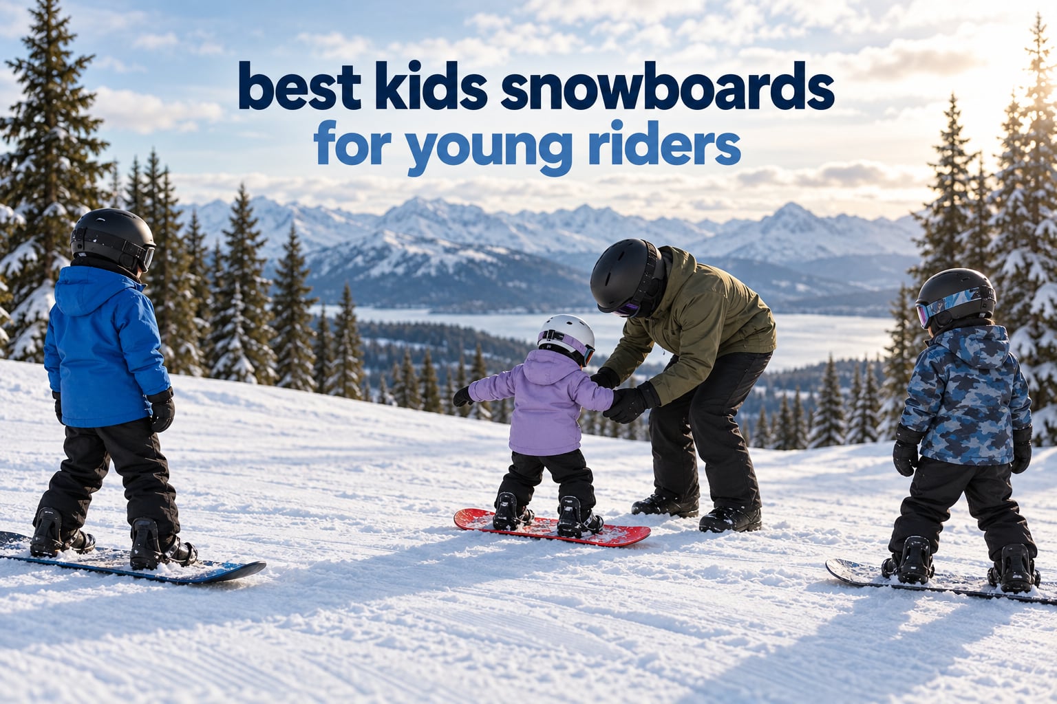 best kids snowboards for young riders