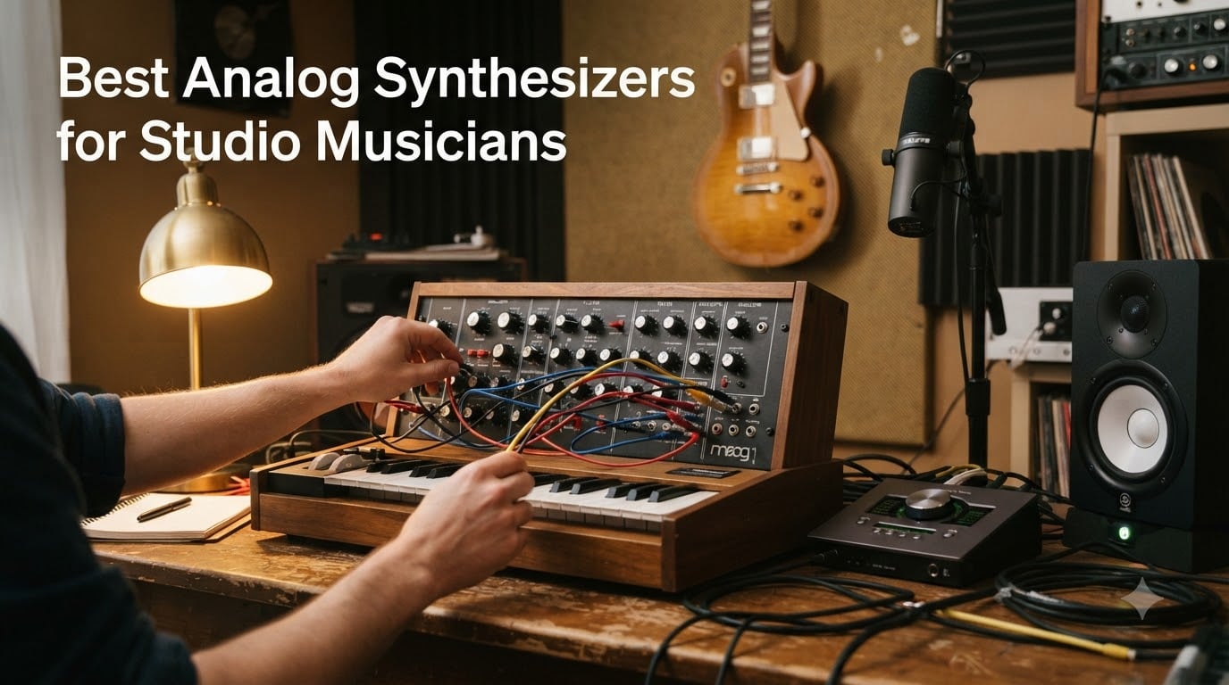 Best Analog Synthesizers for Studio Musicians