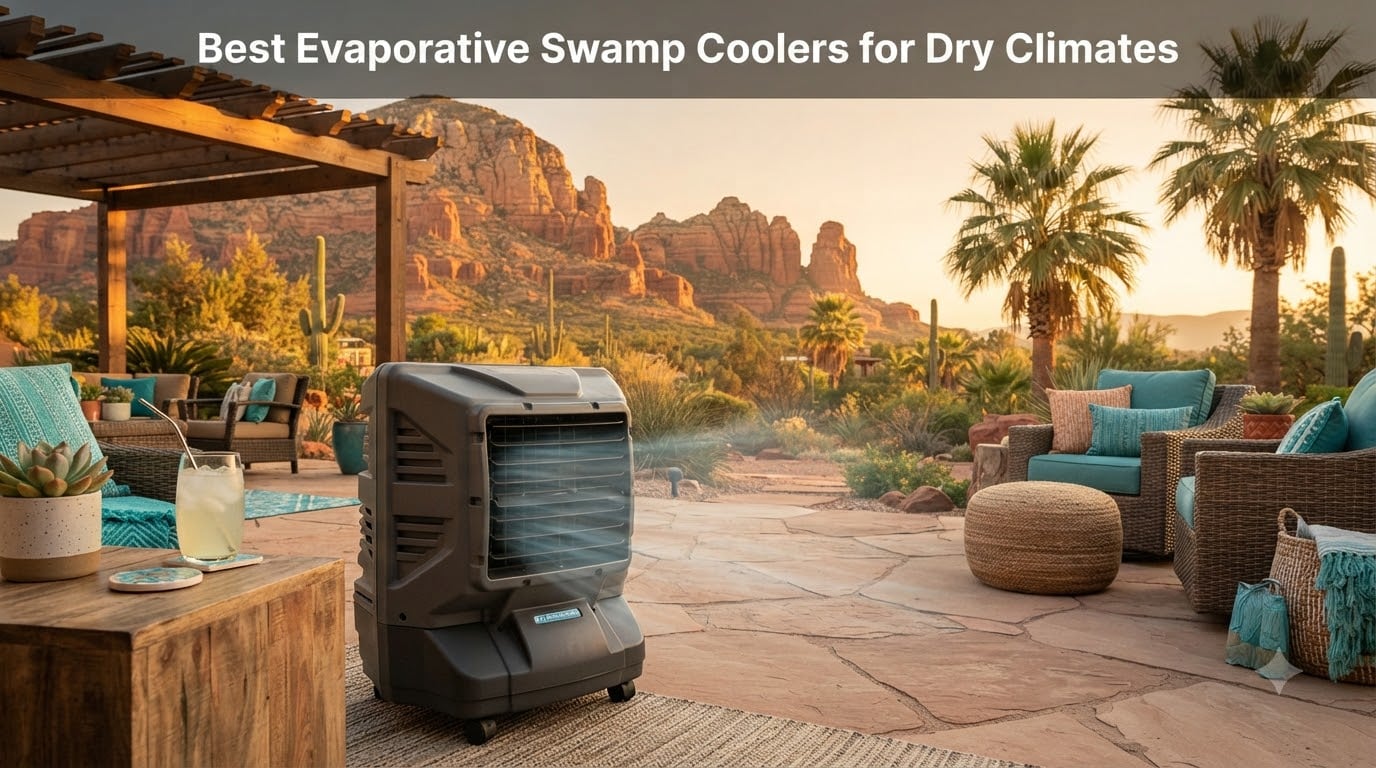 Best Evaporative Swamp Coolers for Dry Climates