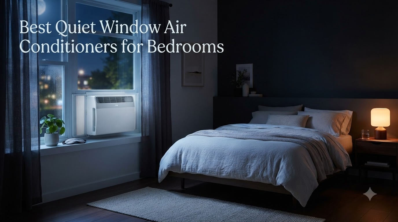 Best Quiet Window Air Conditioners for Bedrooms