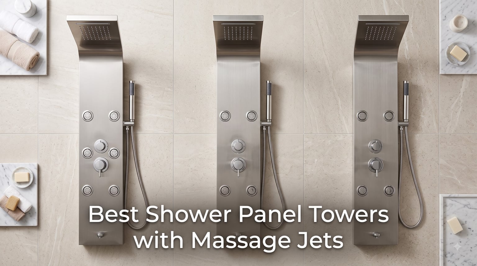 Best Shower Panel Towers with Massage Jets