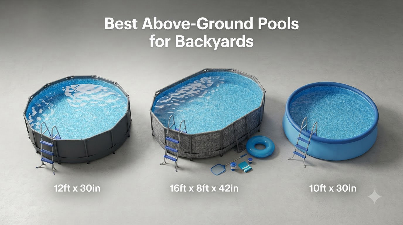 Best Above-Ground Pools for Backyards