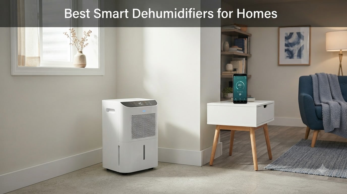 Best Smart Dehumidifiers for Homes