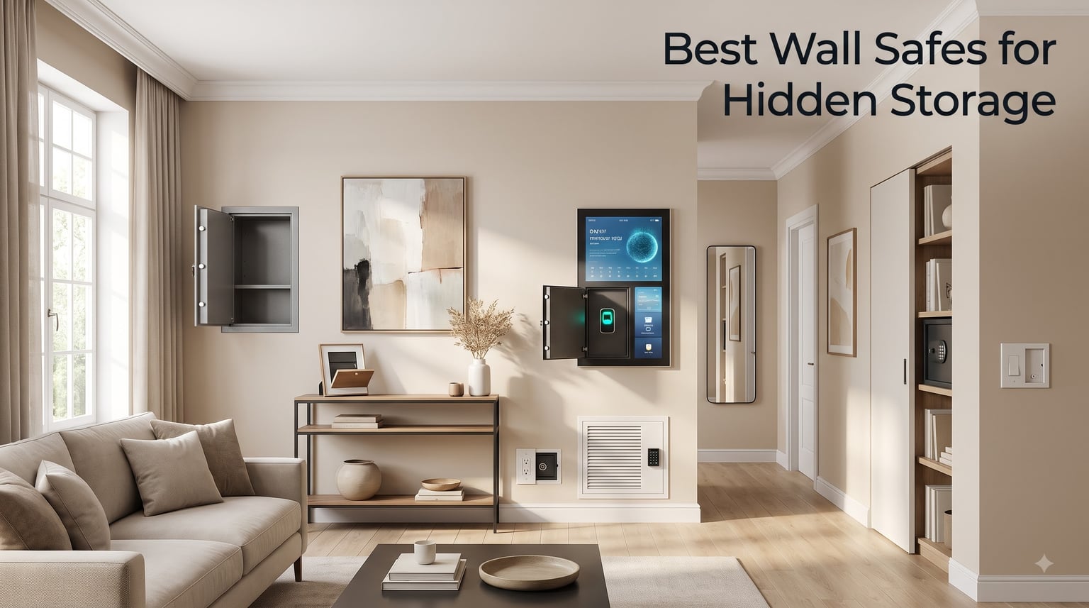 Best Wall Safes for Hidden Storage