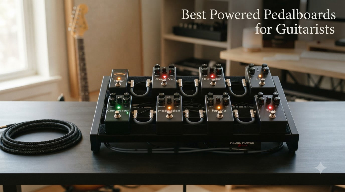 Best Powered Pedalboards for Guitarists