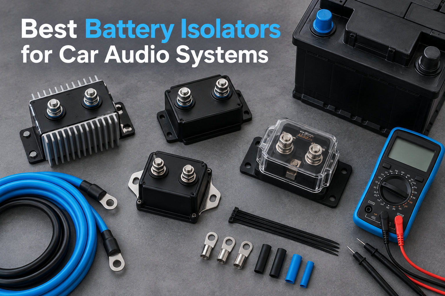 Best Battery Isolators for Car Audio Systems