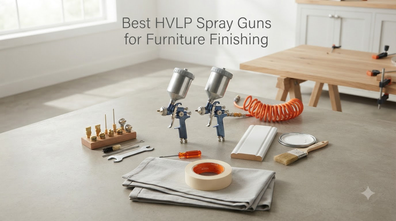 Best HVLP Spray Guns for Furniture Finishing
