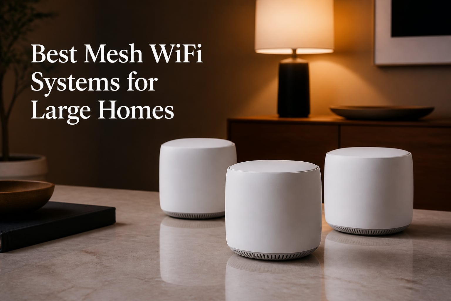 Best Mesh WiFi Systems for Large Homes