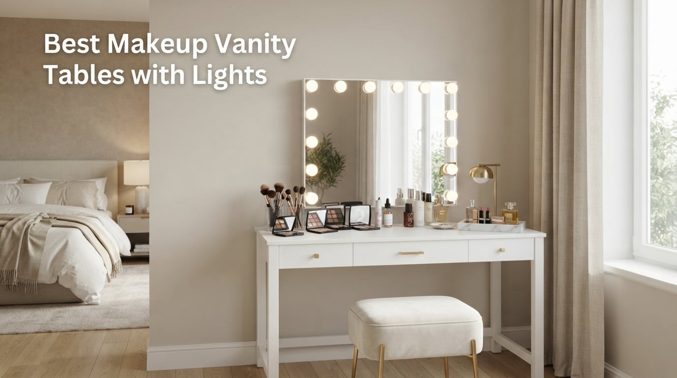 Best Makeup Vanity Tables with Lights
