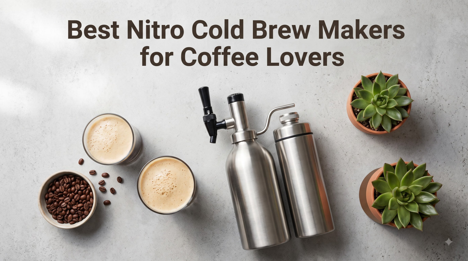 Best Nitro Cold Brew Makers for Coffee Lovers