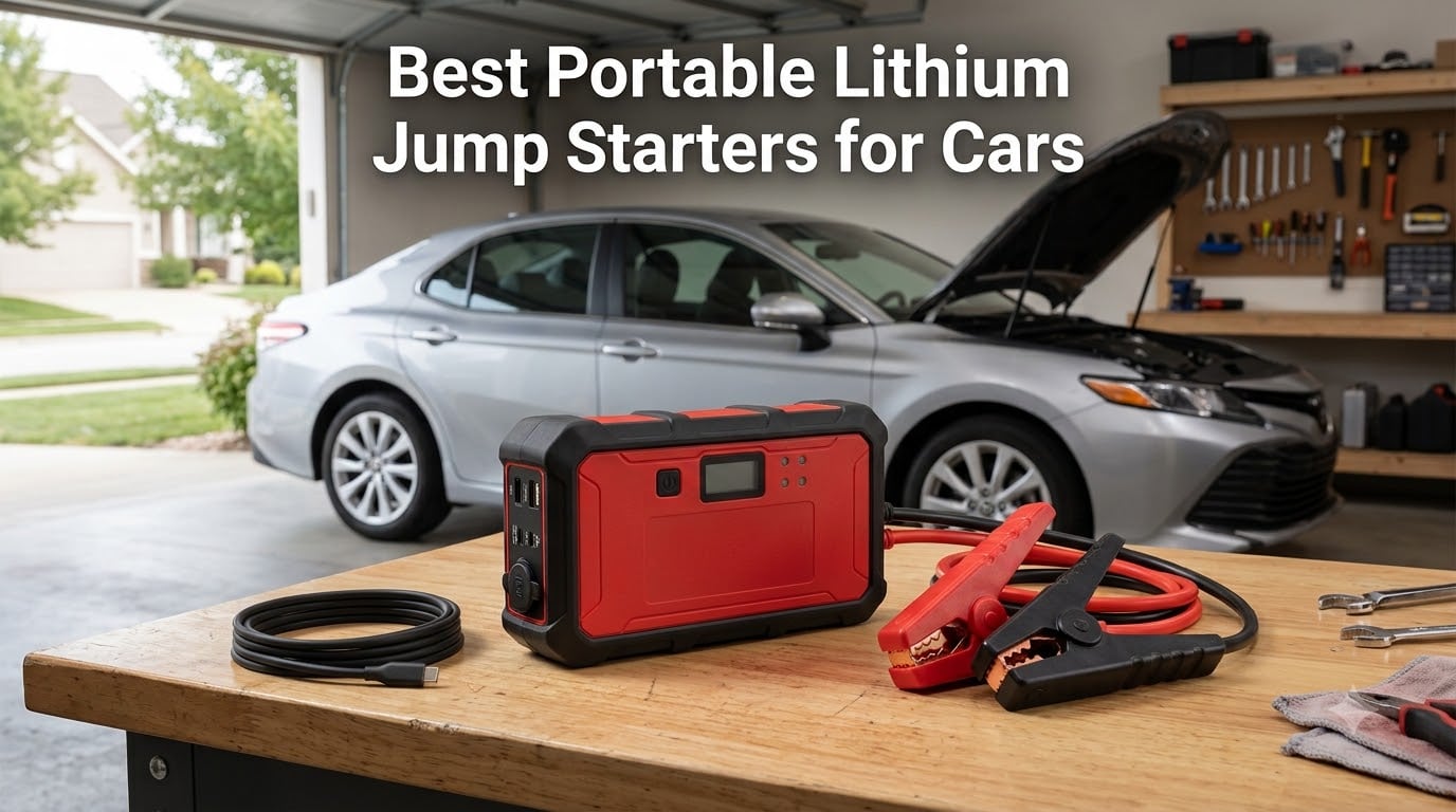 Best Portable Lithium Jump Starters for Cars
