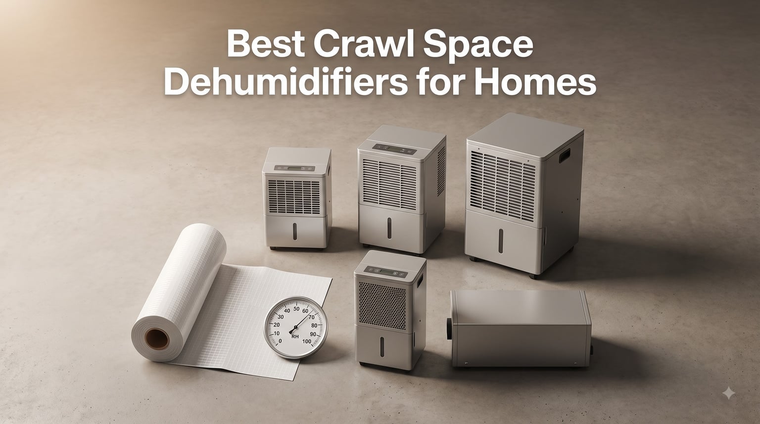 Best Crawl Space Dehumidifiers for Homes