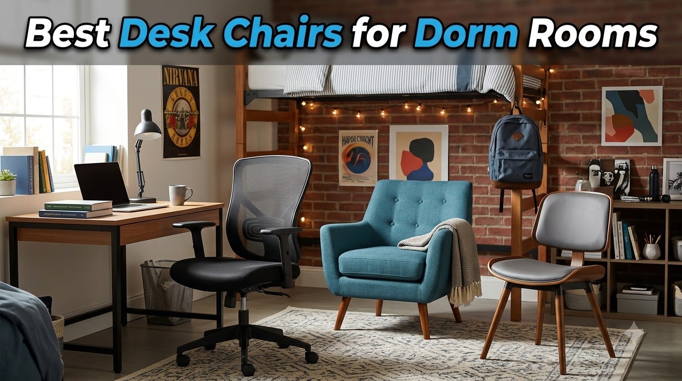 Best Desk Chairs for Dorm Rooms