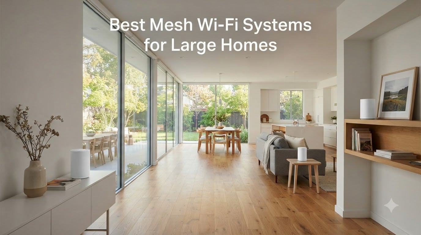 Best Mesh Wi-Fi Systems for Large Homes