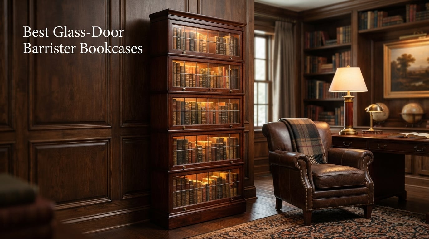 Best Glass-Door Barrister Bookcases