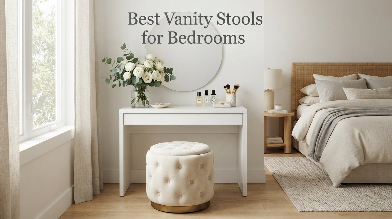 Best Vanity Stools for Bedrooms