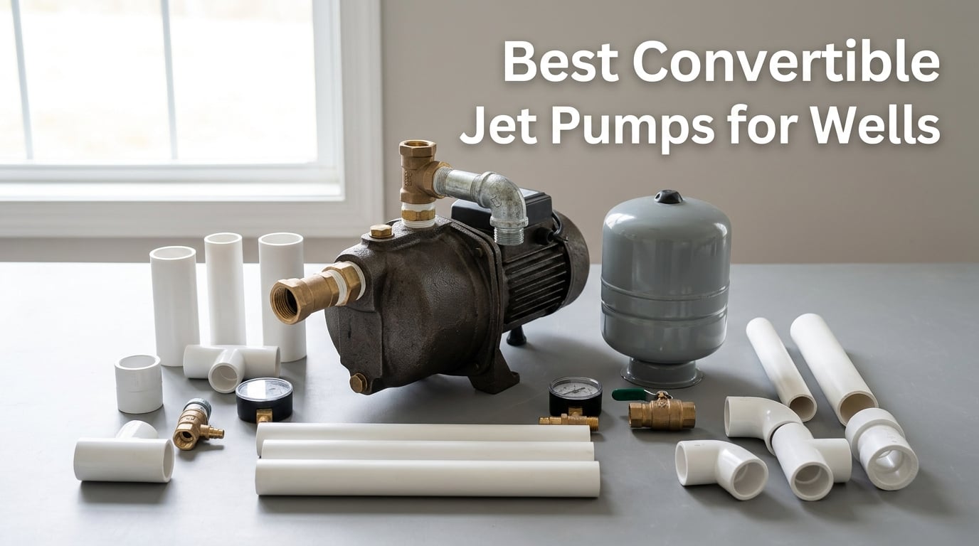 Best Convertible Jet Pumps for Wells