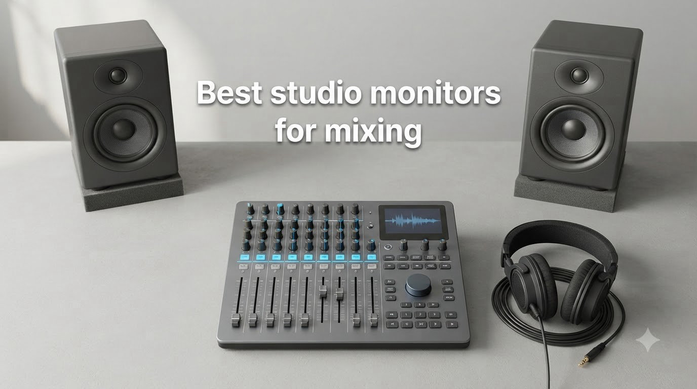 Best studio monitors for mixing
