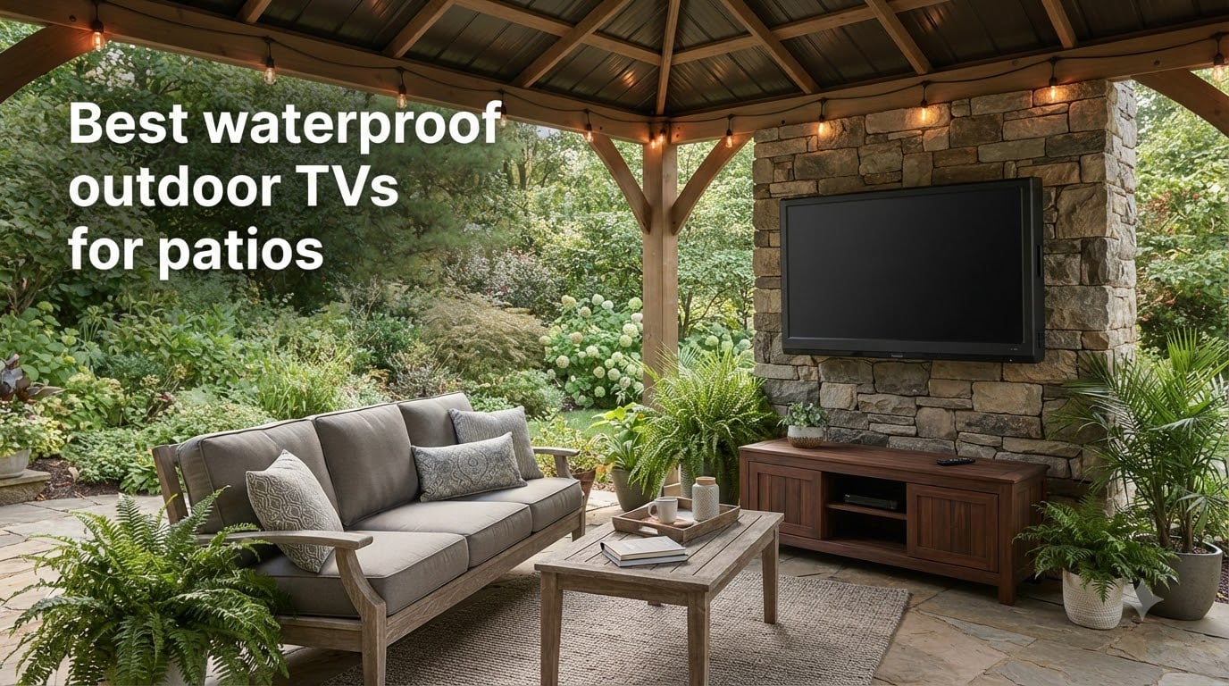 Best waterproof outdoor TVs for patios