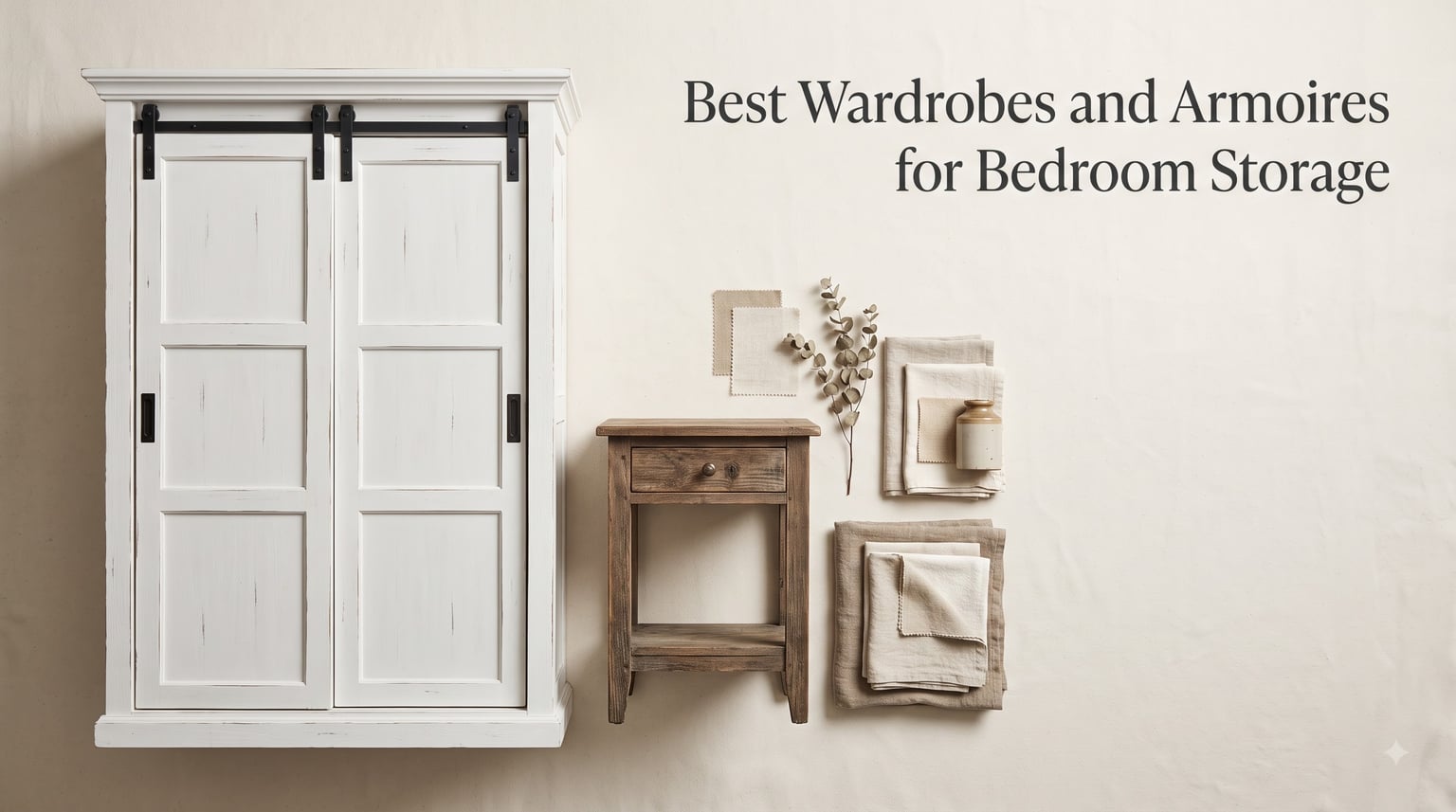 Best Wardrobes and Armoires for Bedroom Storage