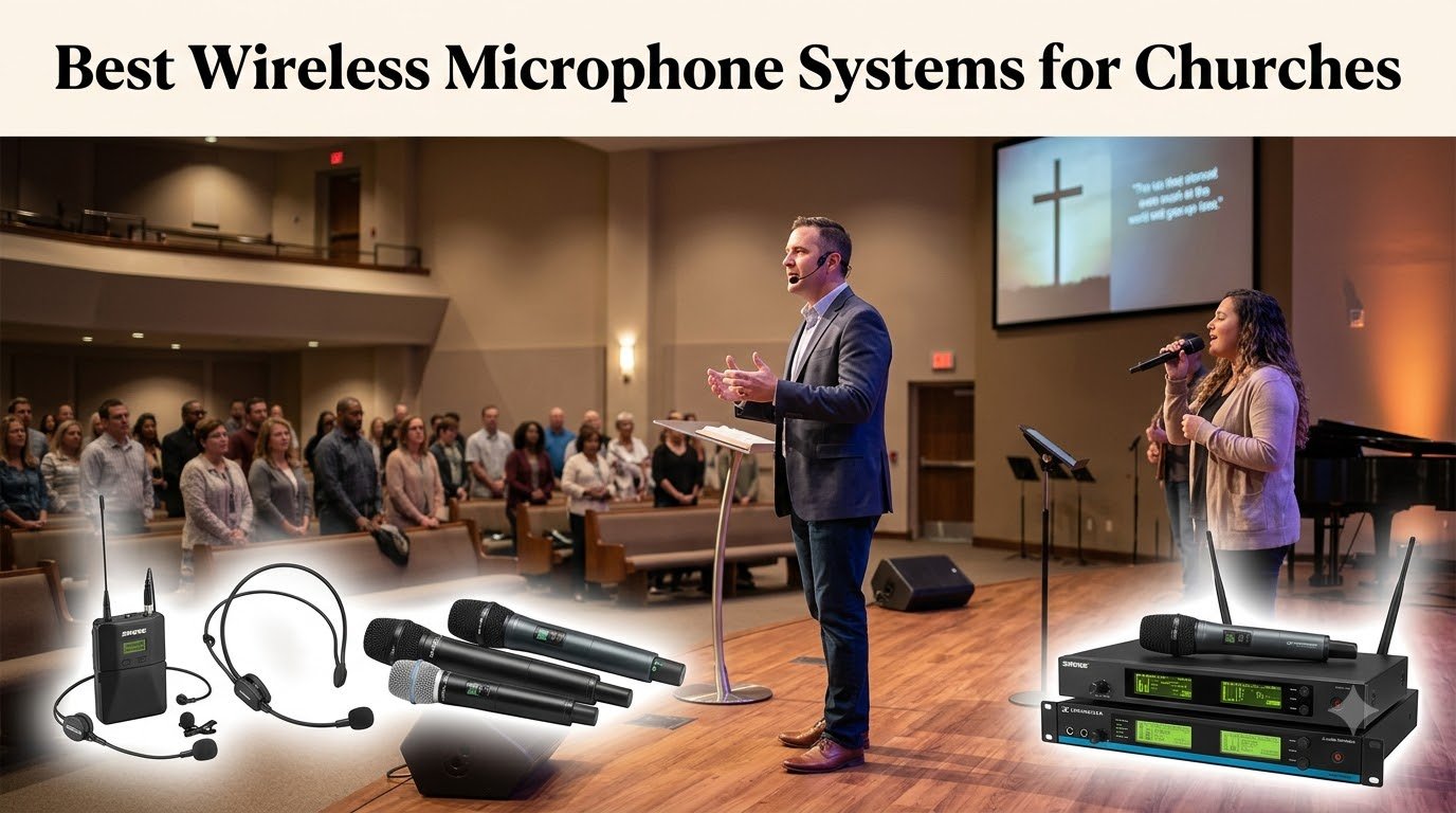 Best Wireless Microphone Systems for Churches