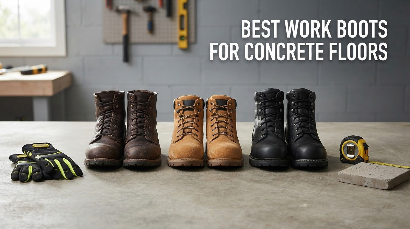 best work boots for concrete floors