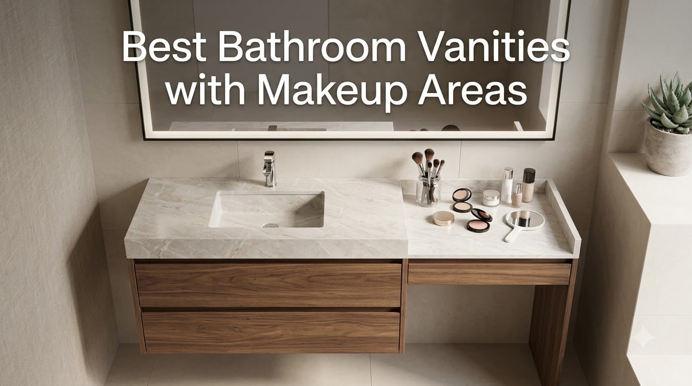 Best Bathroom Vanities with Makeup Areas