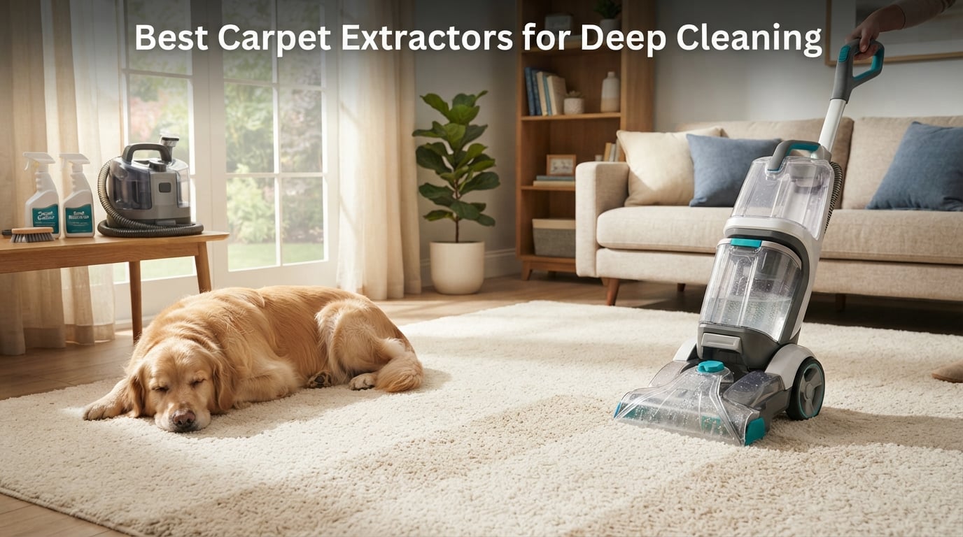 Best Carpet Extractors for Deep Cleaning