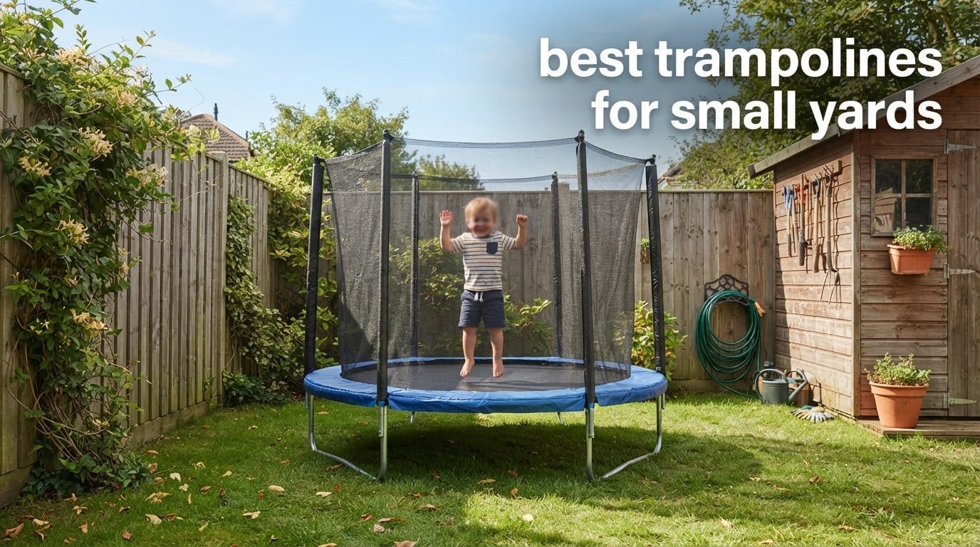 best trampolines for small yards