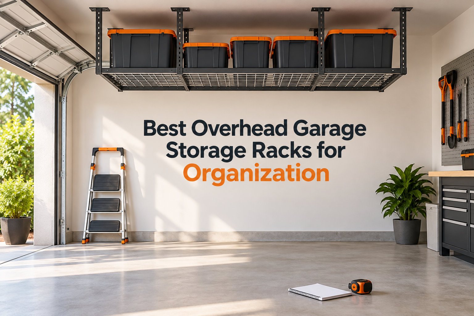 Best Overhead Garage Storage Racks for Organization