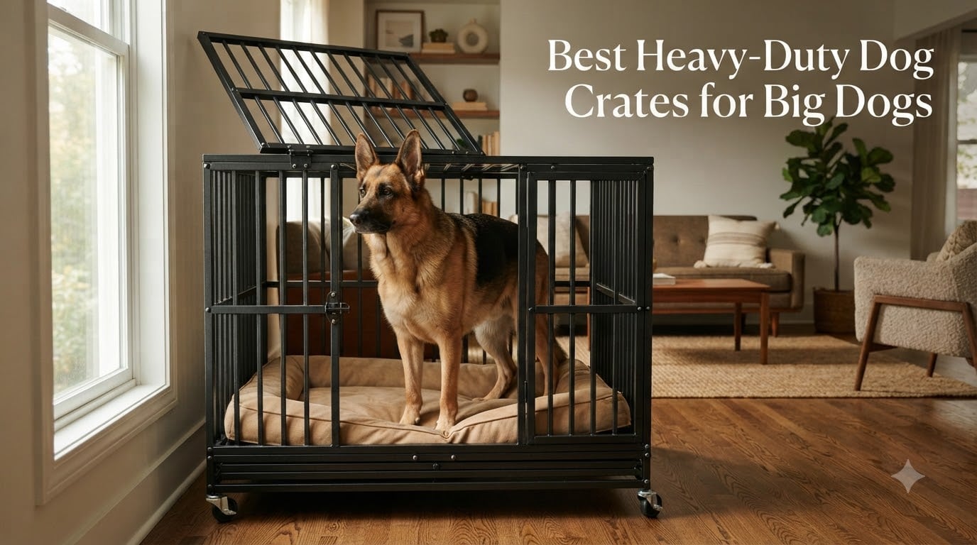 Best Heavy-Duty Dog Crates for Big Dogs