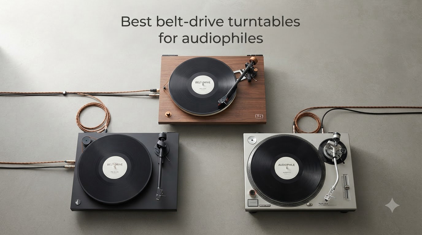 Best belt-drive turntables for audiophiles