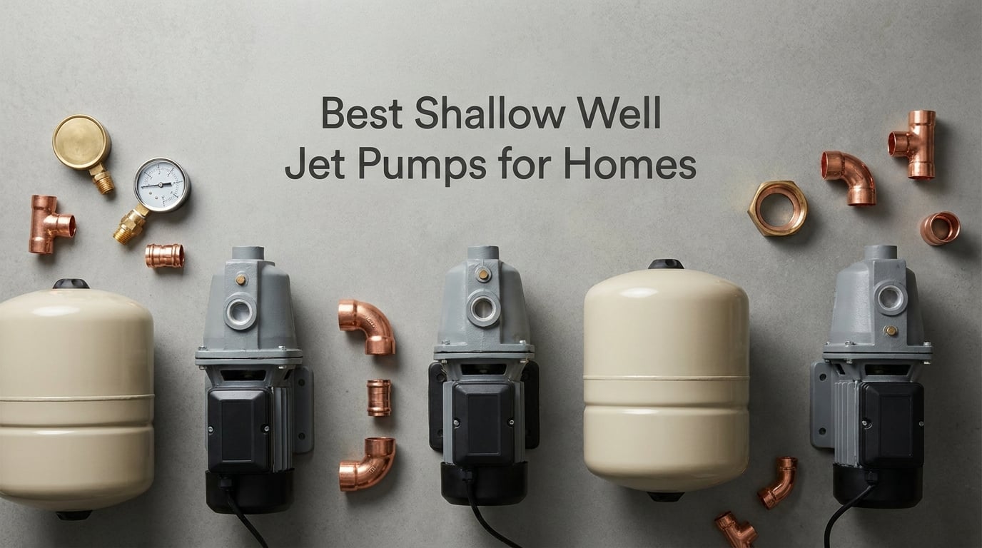 Best Shallow Well Jet Pumps for Homes