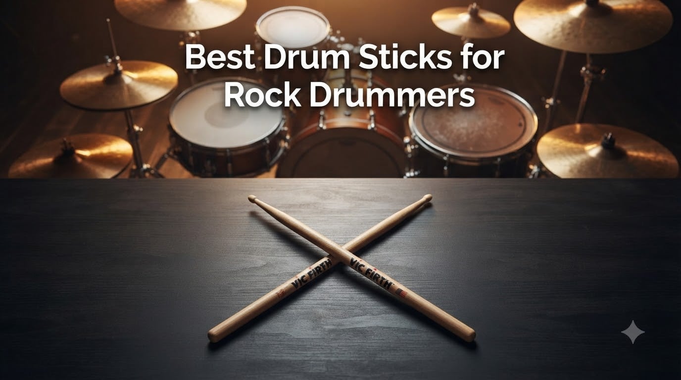 Best Drum Sticks for Rock Drummers