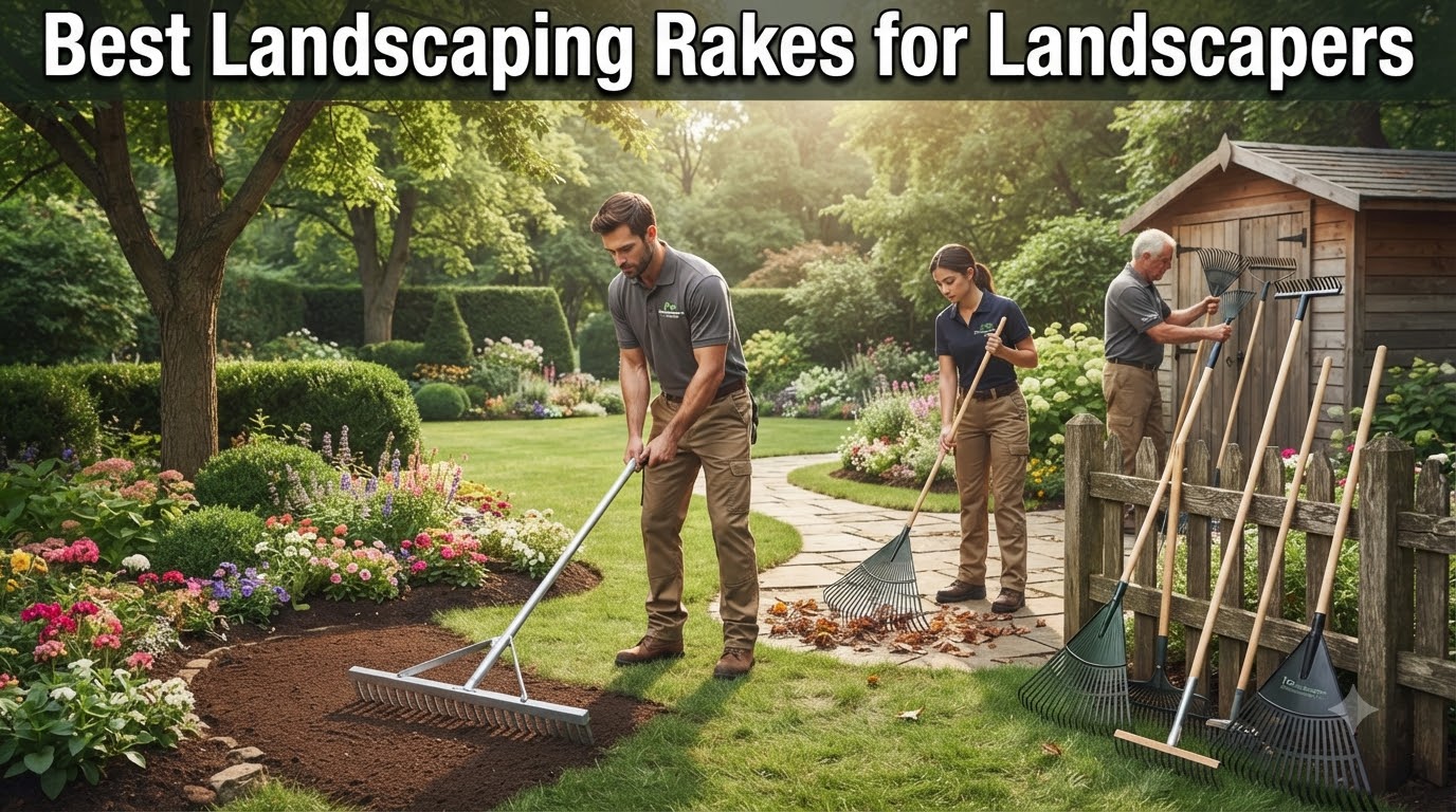 Best Landscaping Rakes for Landscapers