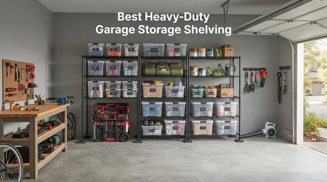 Best Heavy-Duty Garage Storage Shelving