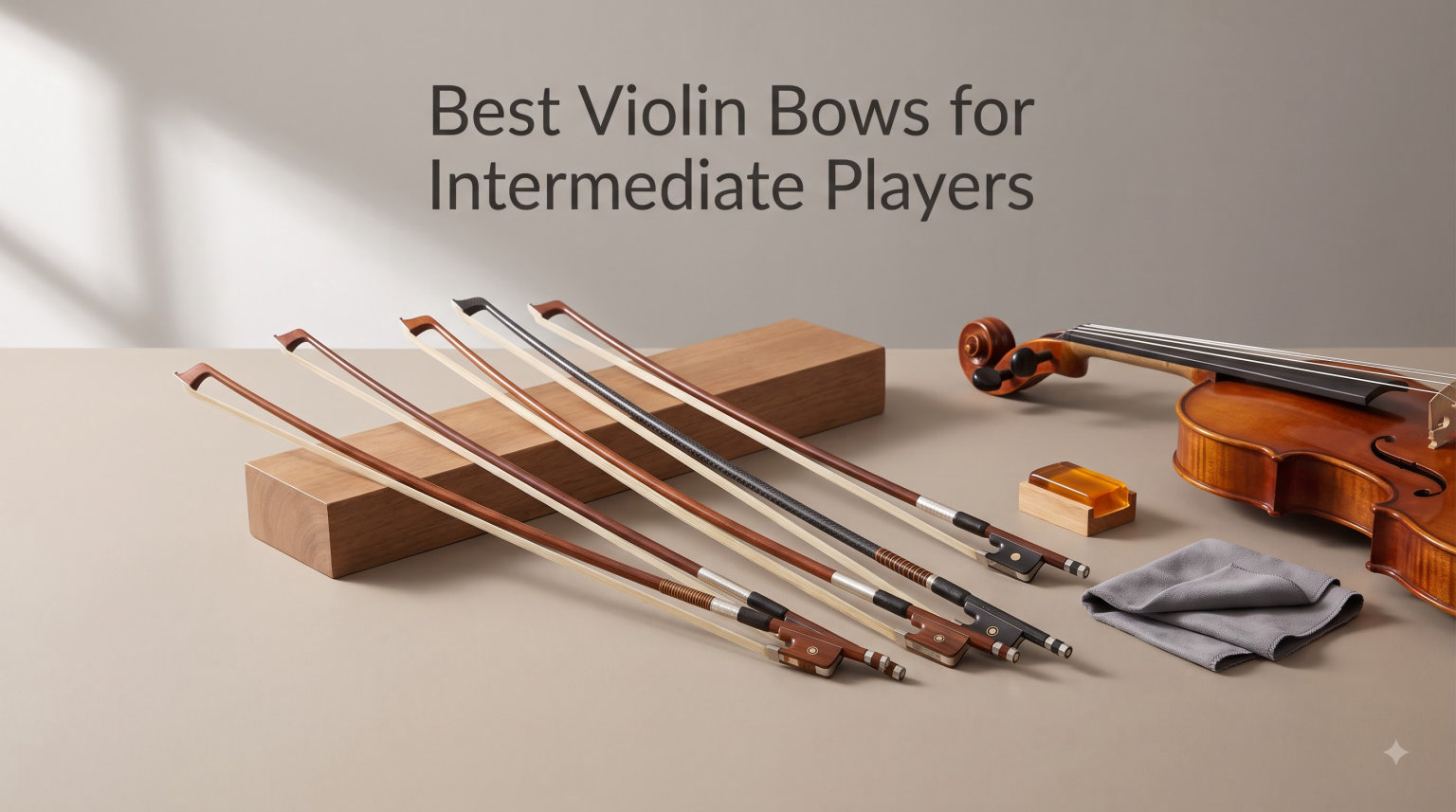 Best Violin Bows for Intermediate Players