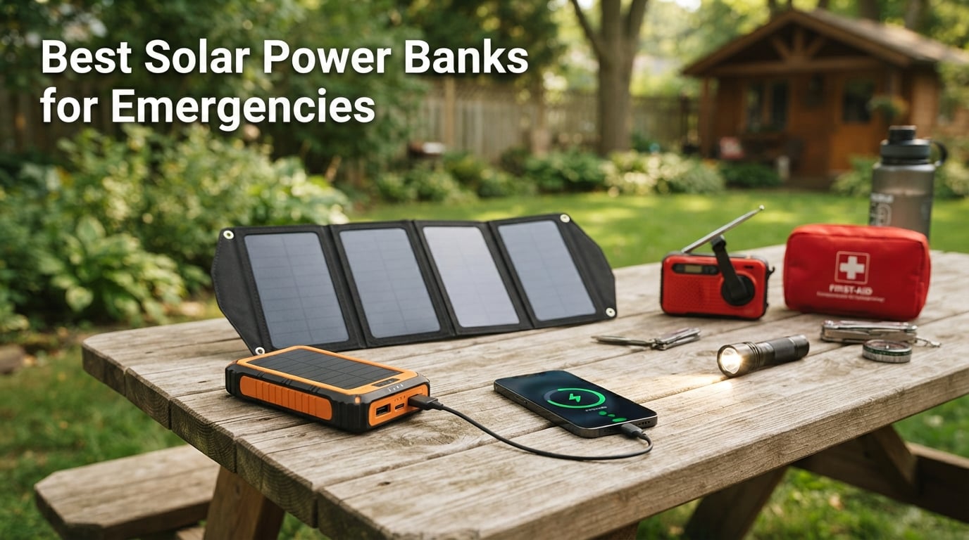 Best Solar Power Banks for Emergencies