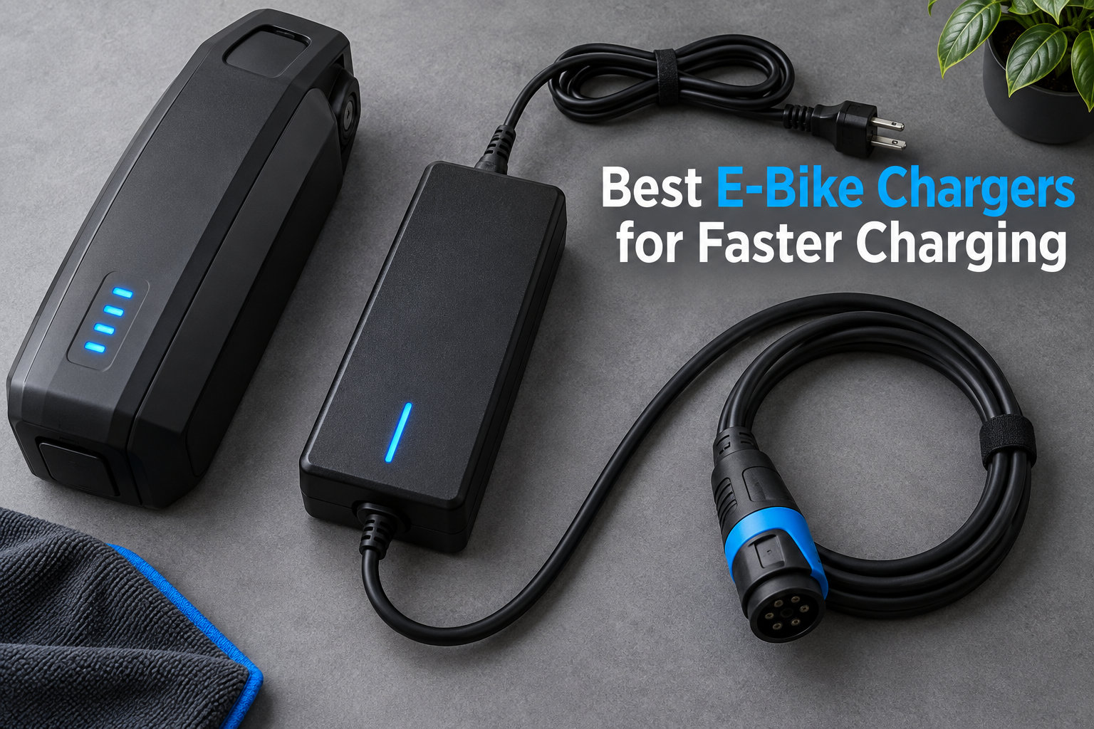 Best E-Bike Chargers for Faster Charging