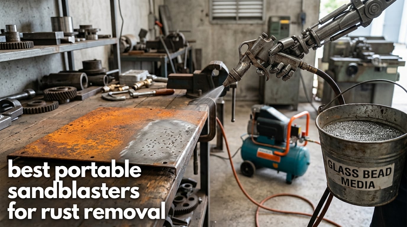 best portable sandblasters for rust removal