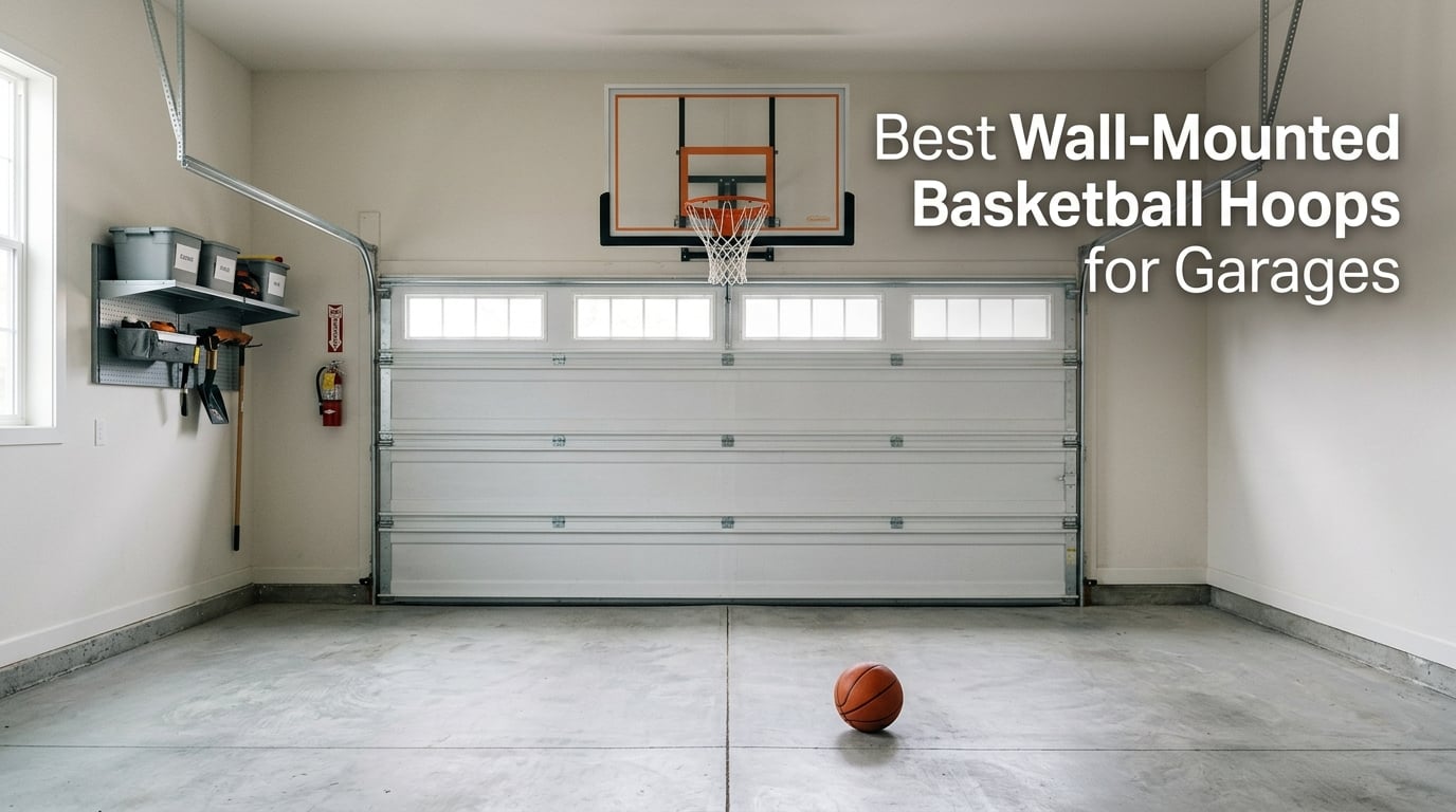 Best Wall-Mounted Basketball Hoops for Garages