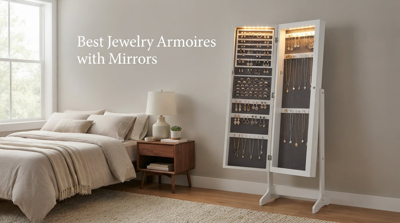 Best Jewelry Armoires with Mirrors