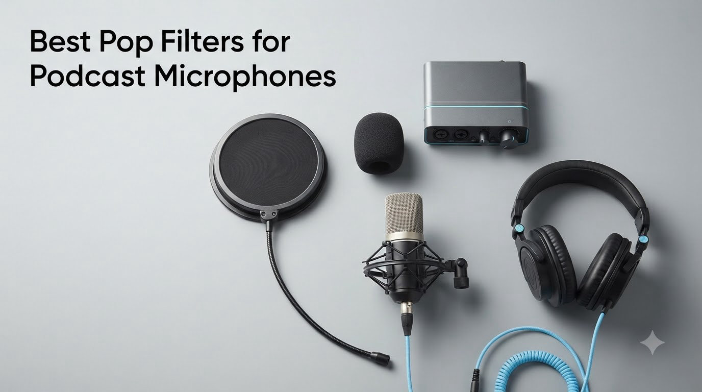 Best Pop Filters for Podcast Microphones