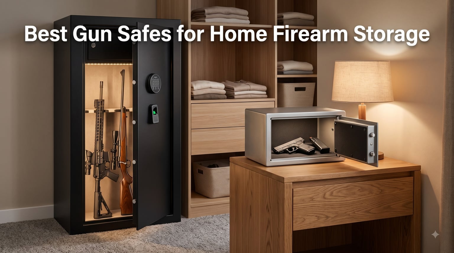 Best Gun Safes for Home Firearm Storage