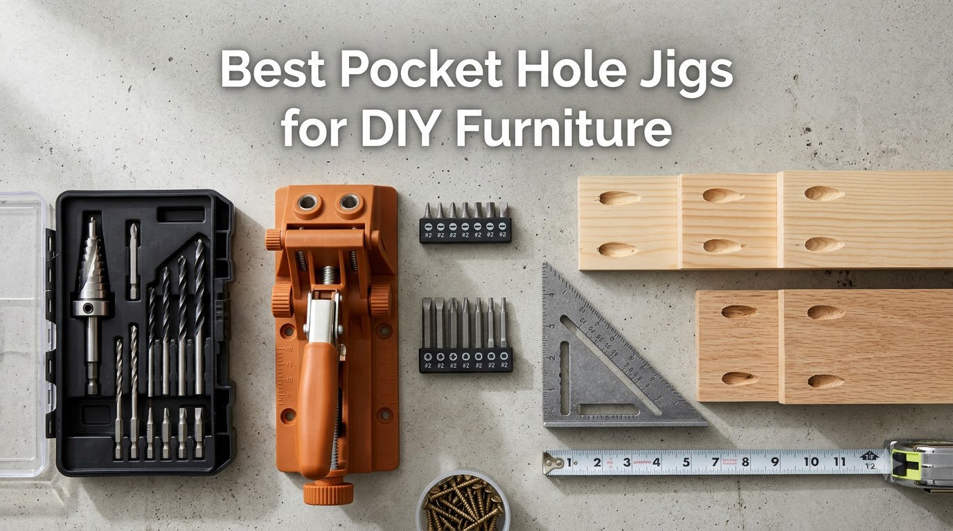 Best Pocket Hole Jigs for DIY Furniture