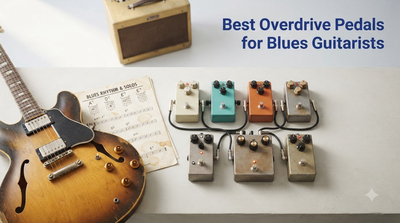 Best Overdrive Pedals for Blues Guitarists