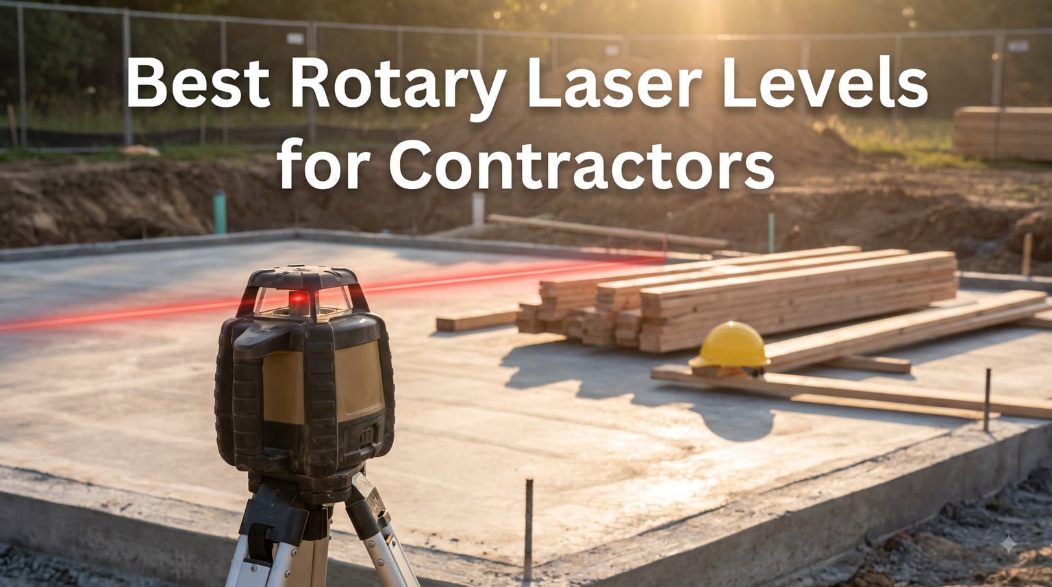 Best Rotary Laser Levels for Contractors