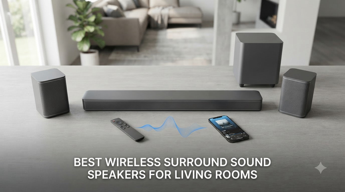 Best wireless surround sound speakers for living rooms