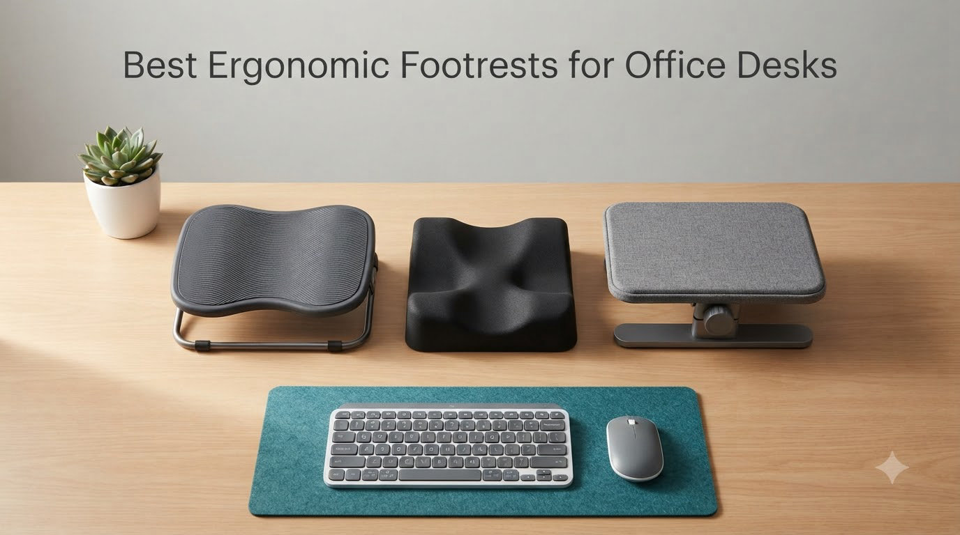 Best Ergonomic Footrests for Office Desks
